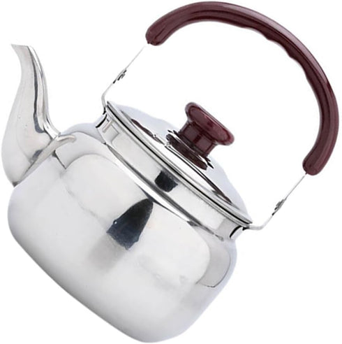 Luxshiny Kettle Teapot with Handle Tea Pots for Stove Top Stove Safe Teapot Stove Top Teapot Whistling Tea Pot Whistling Coffee Cup Gas Boiled Old...