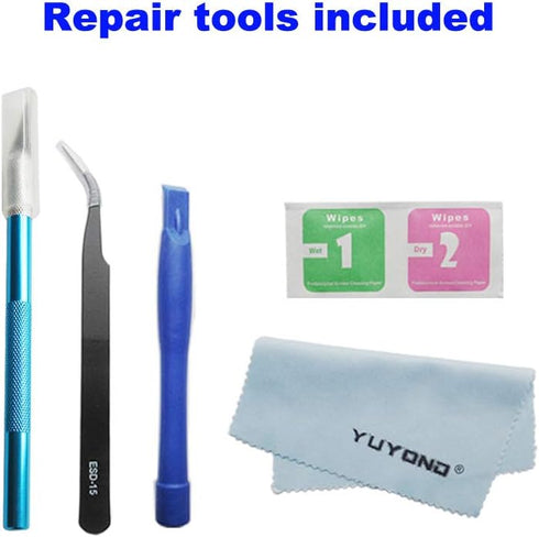 2pcs OEM Original Rear Camera Glass Lens Replacement for Samsung Glaxy S20 6.2 Inch with Adhesive Preinstalled with Repair Tools Kit...