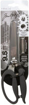 Tim Holtz Recoil Scissors - Titanium Coated, Double-Beveled Blades, Black (9.5'')...