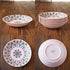 Mino Ware Japanese Pasta Bowl, Rice Soup Sarada Curry Rice, Moroccan Design, 8.1 inch, Pink...