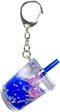 SANRIO Hello Kitty & Friends Tsunameez Boba Keychain Collectible Bag Clips (Dark Blue)...