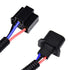 H13 9008 to H4 9003 Adapter Extension Wiring Harness Sockets Connector Headlight Conversion Retrofit for Jeep Wrangler JK TJ or Trucks 2pcs...