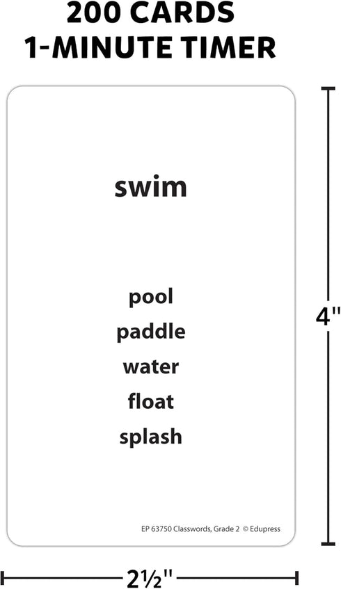 Edupress Classwords Game, Grade 2 (EP63750)...