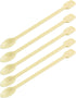 500 Pcs Plastic Coffee Tea Stirrer Spoon Disposable Spoons Stir Stirrer Mini Stir Swizzle Sticks Plastic Food Grade Coffee Stirrers Tea Spoons Sou...