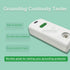 Grounding Continuity Tester Kit Use to Test The Continuity and Effectiveness of Grounding Sheets, Pillowcases, Mats, Pads with 15ft Grounding Cord...