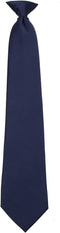BUYYOURTIES Mens XL Extra Long Tall Man Solid Color Clip On Easy to Remove Clip Necktie Ties...