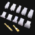 432PCS Auto Electrical Wire Connectors Kit,2.8mm 2 3 4 6 9Pin Wire Connector Housing Terminal Male Female Plug Pin Header Crimp Wire Terminals Con...