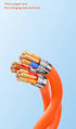 3 in 1 120W Fast Charge Cable, Zinc Alloy One Drag Three...
