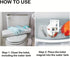 Toilet Magnetic for Tank, Toilet Cleaning Magnets Long Lasting - No Chemicals No Staining, Bathroom Cleaning Supplies Set of 4...