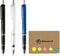 Zebra DelGuard Mechanical Pencil 0.5mm, 3 Color Body (Black/Blue/White), Sticky Notes Value Set...