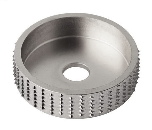 Wood Carving disc,Grinder Wood Tungsten Carbide Grinding Wheel Grinder Shaping Disc Bore Wood Sanding Carving Tool Woodworking Angle Grinder Attac...