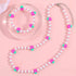 3 Pack Polymer Clay Beads 150 PCS Strawberry Slice Shaped Fruit Bead Small Hole DIY Craft Decoration Connecting with Jewelry Making Accessories fo...