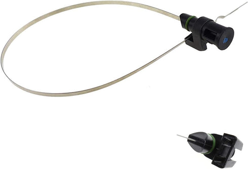1 PC Car Gearbox Oil Dipstick, Anti-Rust Car Engine Oil Level Measuring Tool, Immersion Engine Oil Dipstick Indicator, Universal for Most Cars (Bl...
