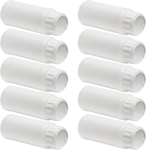 Bettomshin 10Pcs 100ml PE Plastic(Food Grade) Bottles, Wide Mouth Lab Reagent Bottle Liquid/Solid Sample Seal Sample Storage Container Chemical Bo...