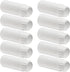 Bettomshin 10Pcs 100ml PE Plastic(Food Grade) Bottles, Wide Mouth Lab Reagent Bottle Liquid/Solid Sample Seal Sample Storage Container Chemical Bo...
