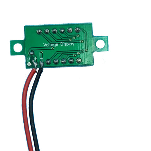 9pcs Voltage Meter 0.36 Inch 2 Wire DC 0-32V with Three Digit Panel LED Display Panel Mount Car Motorcycle Battery Monitor Tester Reverse Polarity...