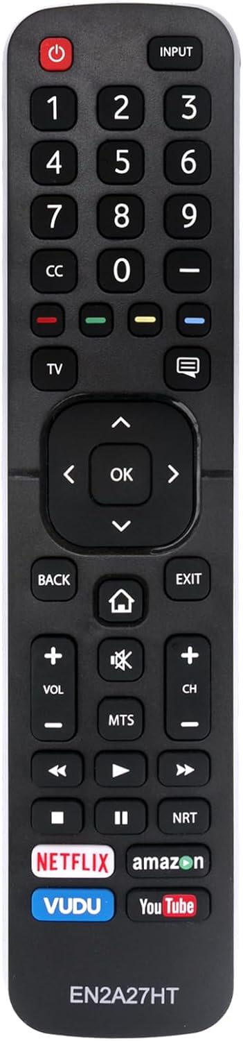 New EN2A27HT Replace Remote fit for HISENSE Smart TV 32H5D 39H5D 40H5D 43H5D 43H6D 50H5D 55H5D 50H6D 55H6D 60DU6070 65H6D 50DU6070 55DU6070 H5 Ser...
