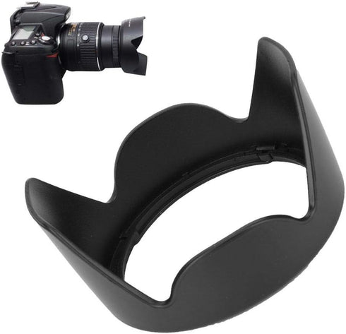 Lens Hood,Tulip Flower Lens Hood for EF-S 18-200mm f/3.5-5.6 is Lens,EW-78D ABS Mount Lens Hood Replacement,Lens Hood Shade for...
