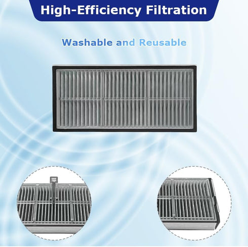 ?11pcs?silica gel Main brush + side brush + filter/dust bag/mop cloth compatible with Dreame x40 / x40 pro/ x40 Ultra/robot vacuum cleaner...