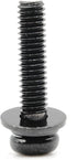 ReplacementScrews 1 Set of Metric Screws (Model RS-198126) Pan Head - Philips Drive - Black Plated (Pack of 4)...