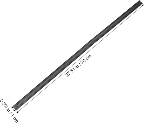Wiper Blade Refill, 27.5inch Wiper Blade Refill 10pcs Universal Windshield Frameless Strips Inserts Replacement for Front Car Easy Install Fits fo...