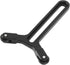 Y Bracket with Double Wheels, Quick Release Lens Support Bracket with a 1/4in Slide Screw Adjustable Lens Support System for DJI Ronin S SC...