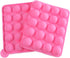 20 Cavity Silicone Pink Lolly Pop Party Cupcake Baking Mold Cake Pop Stick Mold Tray...