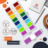 Sticky Tabs for Books, Notebooks & Documents - Annotate, Mark Pages, Eco-Friendly Index Tabs & Page Flags for Organizing - Self Adhesive & Waterpr...