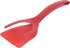 Alipis 2 in 1 Grip and Flip Spatula Tongs Egg Flipper Tong Pancake Fish French Toast Omelet Making for Home Kitchen Cooking Tool Red...