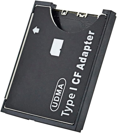 High Speed Secure Digital to CF Standard Compact Flash Type I Card Adapter Compatible with Digital Cameras...