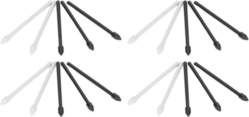 Yoidesu 20 Pcs Replacement Tips Pen Nibs, Touch Replacement Tips/Nibs for Galaxy S22 Ultra 5G Smartphone, 4 Sets of 20 Replacement Refills(Black a...