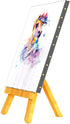 5.9 Inch Mini Wood Display Easel, 10 Pcs Tabletop Easels for Displaying Photos, Picthres...
