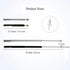 2 Pieces Magnetic Telescoping Pick-Up Tool with Pocket Clip 3 Lb Extendable Magnetic Grabber Reacher Tools 25 Inch Flexible Magnet Retrieval Stick...
