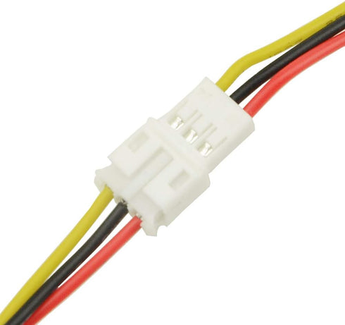 XINGYHENG 40Pcs(20Pairs) 2.0mm 3PIN Female Male Connecting Plug With 10cm Terminal Connector Wire Cable for Light Strip 3.9’’ Compatible with JST ...