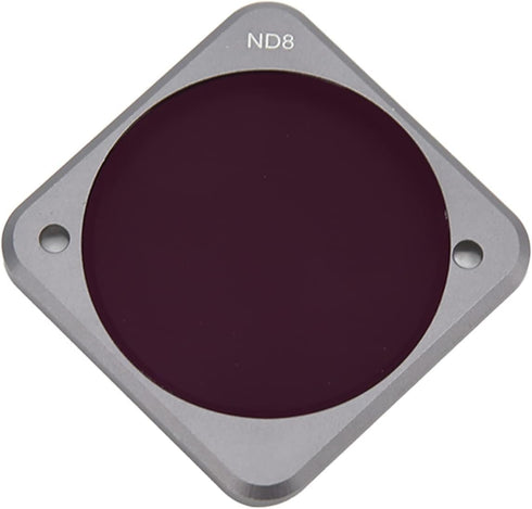 Camera Lens Filter Set, Multi Coated Lens Neutral Density ND Lens Filters Replacement, ND4/ND8/ND16/ND32/ND64, for DJI Action 2(ND8)...