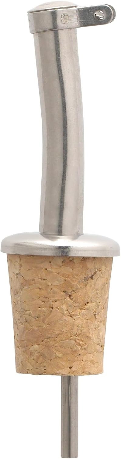 Fantes Bottle Stopper Pourers, 18/8 Stainless Steel, Set of 2, The Italian Market Original since 1906...