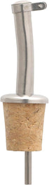 Fantes Bottle Stopper Pourers, 18/8 Stainless Steel, Set of 2, The Italian Market Original since 1906...