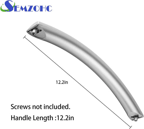 DE94-02409C ME16K3000AS Microwave Door Handle Replacement Part Compatible with Samsung Microwave - Replaces AP5578389, PS4239119, 2309804, ME16K30...