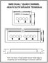SMD 2 Channel Speaker Terminal (Stainless)...