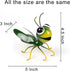 Cruis Cuka Metal Yard Art Garden Decor Cute Grasshopper Lawn Ornament Hanging Wall Sculpture - Set of 2...