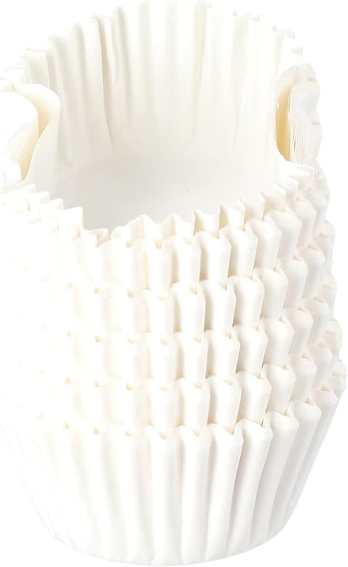 Oval Paper Baking Cups,Cupcakes Liners Baking Tools For Muffins Cupcakes Oval Mini Cake Mould Kitchen Supplies(white)...