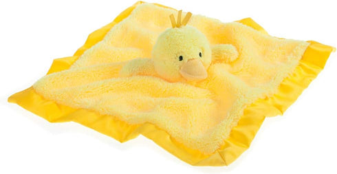 Apricot Lamb Stuffed Animals Duck Security Blanket Infant Nursery Character Blanket Luxury Snuggler Plush Baby Lovey(Duck, 13 Inches)...