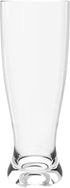 QG 25 oz Unbreakable BPA Free Plastic Pilsner Beer glass | Set of 4 Clear...