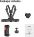 Mobile Phone Chest Strap Harness Mount?Adjustable Phone Chest Harness Holder for VLOG/POV | Balance Stability and Comfort Performance...