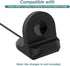 Charger Stand for Samsung Galaxy Watch 4/4 Classic/3/Active 2/Active, Silicone Charging Stand Dock Holder Non-Slip Base for Galaxy Watch 4/4 Class...