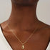 ASCOMY Dainty Gold Necklace for Women | 14K Gold Plated Necklaces for Her Delicate Love Heart Necklace Heart Pendant Necklace Cute Necklaces Lovel...
