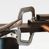 6" Locking C-Clamp, Swivel Pad, Max Clamping Capacity: 2? (50 mm), Throat Depth: 1-13/16? (46 mm), Vinyl Coated Quick Release Handle, PR6S, Strong...