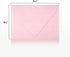 LUXPaper 4Bar A1 Contour Flap Invitation Envelopes | 3 5/8" x 5 1/8" | Candy Pink | 80lb. Text | 50 Qty...