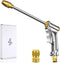 Garden Hose Nozzle Sprayer Heavy Duty Metal Brass Nozzle High Pressure Water Hose Nozzle Adjustable Spray Gun for Watering Plants,Lawn and Patio C...
