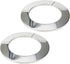 Wall Split Flange, Stainless Steel Round Escutcheon Plate for 3.58"/91mm Diameter Pipe, Pack of 2...